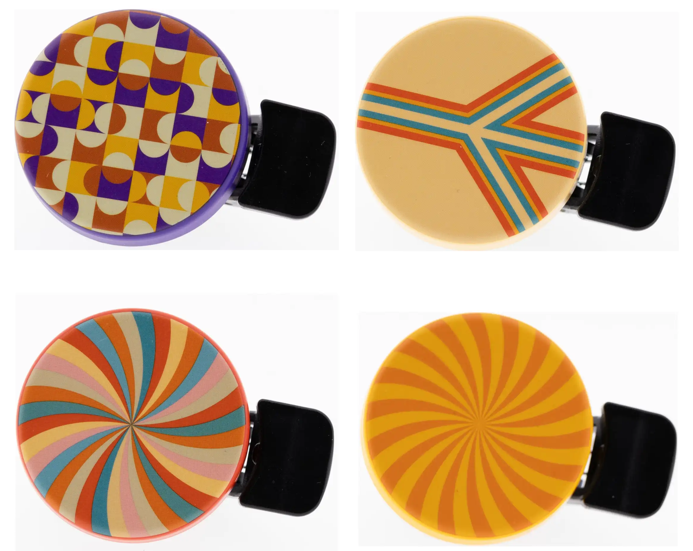 Dzwonek rowerowy Niet Verkeerd 70’s 44 mm